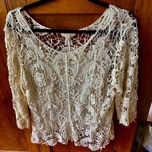 Ladies Lace Top with under Teddy